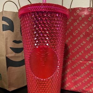 Starbucks Neon tumbler holiday 2019